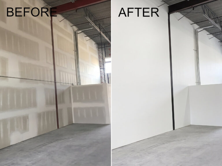 Interior warehouse - Billy Goat Painting Kelowna